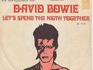 David Bowie Brazil PS 45 Let's Spend The Night Together b/w Lady Grinning Soul