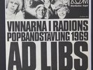 AD LIBS: Train For Nowhere / Don't Mess With Cupid 45 (Sweden, PS, plays better