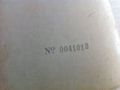 The Beatles White Album Low Number 0041013 vinyl record, XEX709,1968
