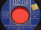 45 Single R&B Bunker Hill Red Ridin' Hood & The Wolf Nobody Knows MALA Link Wray