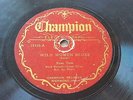 Champion 15319, Rosa Tate / Lizzie Washington - Vocal Blues acc. by piano,