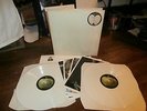 2x French LP  THE BEATLES   S/T White Album APPLE SMO 2052  White Vinyl