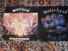 Motorhead 2LP lot/Iron Fist,Hammersmith/both original pressings/dics ni/Lemmy...