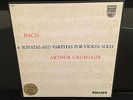 Arthur Grumiaux violin Bach Sonatas Partitas Philips 835 198/200 3 LP box set NM
