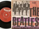 THE BEATLES MY BONNIE & CRY FOR A SHADOW SWEDISH 45+PS 1964 ORANGE/PURPLE FRONT