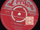 JERRY BUTLER & IMPRESSIONS Sweet Was The Wine / For Your Precious Love 45 Leedon