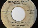 Surf garage 45  TEEN BEATS “Califf Boogie” on ORIGINAL SOUND ’59 orig promo HEAR