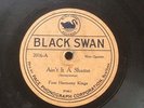 BLACK MUSIC HISTORY: FOUR HARMONY KINGS - ‘AIN’T IT A SHAME’ RARE BLACK SWAN 78