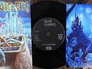 IRON MAIDEN Run To The Hills 45 + XMAS CARD UK EMI Pic Sleeve 7