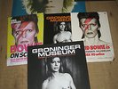 David Bowie - Man of Words LP + single Amsterdam Groningen + book & flyers