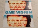 QUEEN *ONE VISION* 12'' 1985 UNIQUE SLEEVE PORTUGUESE EXC