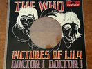 THE WHO - PICTURES OF LILY / DOCTOR DOCTOR - POLYDOR - 59074 - ONLY COVER