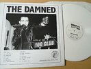 THE DAMNED Live at the 100 Club 6/7/76 LP WHITE VINYL CMQLP1499