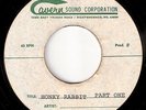 M.B.'s  ACETATE HONKY RABBIT PART 1 & 2 RARE FUNK GARAGE *HEAR* 45 popcorn