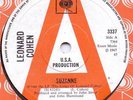 Leonard Cohen Suzanne CBS 3337  Ex Demo
