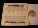 The Balls Brothers Band-Rock & Roll Freedom-RARE 1977 Georgia Private Rock LP