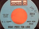 Northern Soul 45 Bennie Shaw What Price on Excello PROMO HEAR