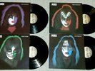 VINTAGE 1978 KISS LP SOLO SET OF 4 HOLLAND ORIG MINT - ACE - GENE - PETER - PAUL