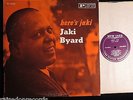JAKI BYARD, Here's Jaki [New Jazz] VAN GELDER MONO USA 1st press LP Roy Haynes