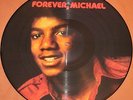 MICHAEL JACKSON FOREVER MICHAEL LP PICTURE DISC RARE TAMLA MOTOWN VINYL PIC DISK