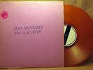 CLEAR ORANGE LP: JIMI HENDRIX BROADCAST Trade Mark Of Quality UNOFFICIAL RELEASE