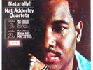 NAT ADDERLEY QUARTET: Naturally  JAZZLAND Jazz Stereo ORIG Vinyl LP NM- Chambers
