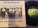 THE SUNDOWN PLAYBOYS rare UK 1972 APPLE RECORDS THE BEATLES / PS / N. MINT VINYL