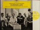 Stockhausen Kurzwellen Electronic Music DG LP 2707 045 Avant-Garde Kontarsky