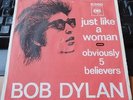 BOB DYLAN 45 JUST LIKE A WOMAN+PS HOLLAND RARE