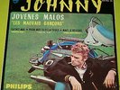 JOHNNY HALLYDAY - EP - ED SPAIN - SUPER RARE - JOVENES MALOS + 3