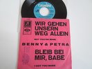 Benny & Petra - wir gehen unsern Weg allein - Vinyl- Schlager -D- Coverversion