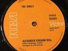 THE SWEET:Alexander Graham Bell/ Spotlight. RARE Aussie/OZ RCA 7