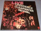 CREEDENCE CLEARWATER REVIVAL LIVE IN EUROP ORIGINAL 2-LP SET STILL IN SHRINK