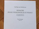 HENRI HONEGGER & NOEL LEE BEETHOVEN CELLO SONATAS 1 4 &5  KISSELHOFF AUDIOPHILE