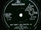 MIGHTY JOE YOUNG - Why Don't You Follow Me / By My Side (Parlophone R 5794)