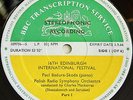 Paul Badura-Skoda - 16th Edinburgh Festival **BBC Transcription Service 3LP**