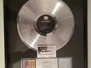 WHITE ZOMBIE - LA SEXORCISTO PLATINUM RIAA AWARD