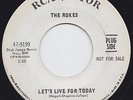 The ROKES * Let's Live For Today * 1967 Italian PSYCH FREAKBEAT GARAGE *US PROMO