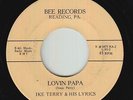 R&B Soul 45 - Ike Terry & His Lyrics - Lovin Papa - Bee - VG++ mp3