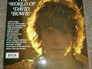 DAVID BOWIE - THE WORLD OF LP - ORIG RARE 'CURLY HAIR' SLEEVE, 1ST PRESS N MINT