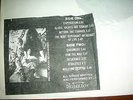  - PROTECTOR urm the mad WHITELABEL TEST/ PROMO press LP VINYL