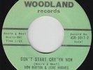 Garage 45 - Ron Burton & Jere Hughes - Don't Start Cry'yn Now -Woodland VG++ mp3