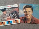 Elvis Presley 2 x LP's A Date With RD-27128, Elvis RD-27120 Black labels Silver