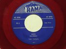 THE CROWS Gee / I Love You So RAMA  hear soundclip RED VINYL beautiful copy.