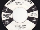 Rare Rockabilly. Ronnie Self - Petrified/You're So Right for Me + Custom PS