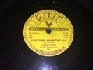 JOHNNY CASH 78 Rpm Guess Things Happen That Way /Come In ROCKABILLY SUN Record