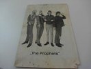 THE PROPHETS WITH ORIGINAL AUTOGRAPHS 1966 FAN KARTE 