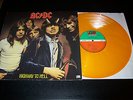 AC/DC - Highway To Hell - YELLOW ORANGE TRANSLUCENT VINYL - LP [EX]