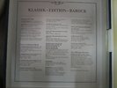 8 LP Box - Klassik Edition - Barock - Parnass - Bertelsmann