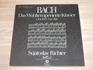 BACH RICHTER 3 LP BOX WELL TEMPERED KEYBOARD INSTRUMENT/GERMAN CLUB